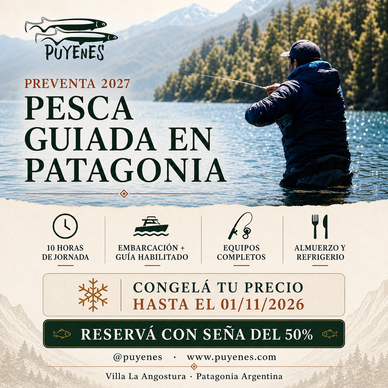 Publicación reciente de Puyenes en Instagram