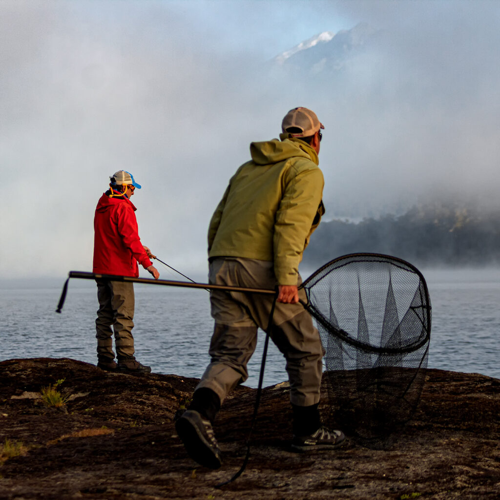 Apertura de temporada de pesca en el Lago Nahuel Huapi